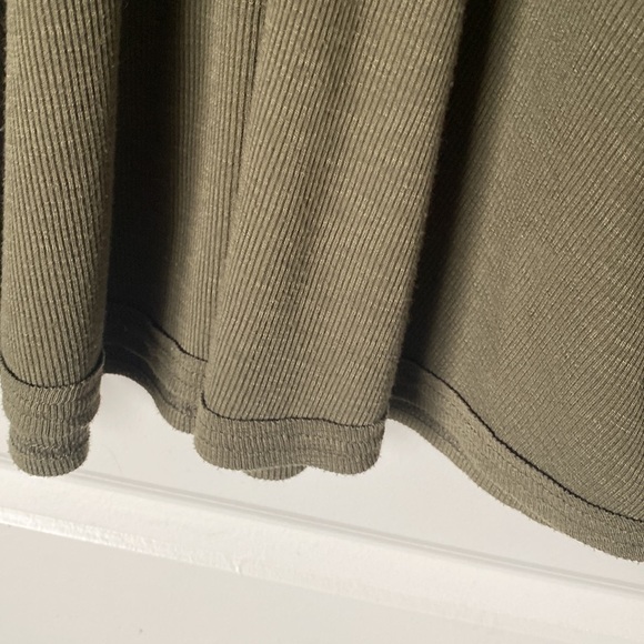 FREE People Beach LA Nite Olive Green Sleeveless Mini Dress - Picture 4 of 6